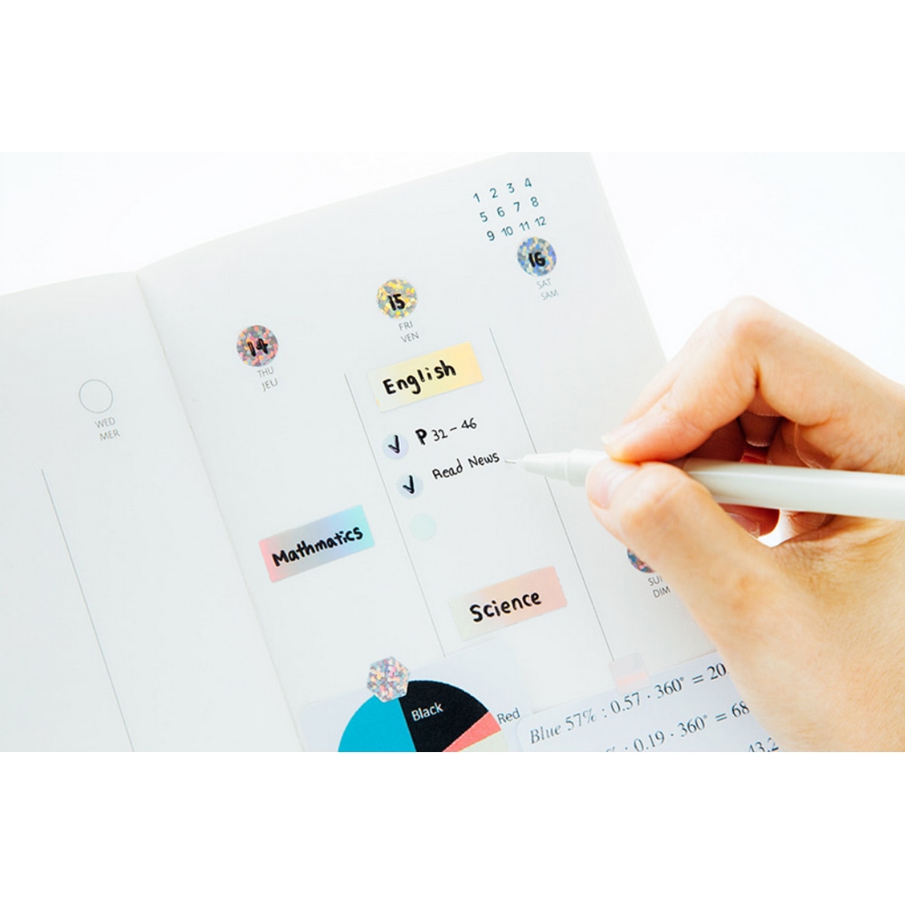 Color Palette Hologram Sticker – Bild 7